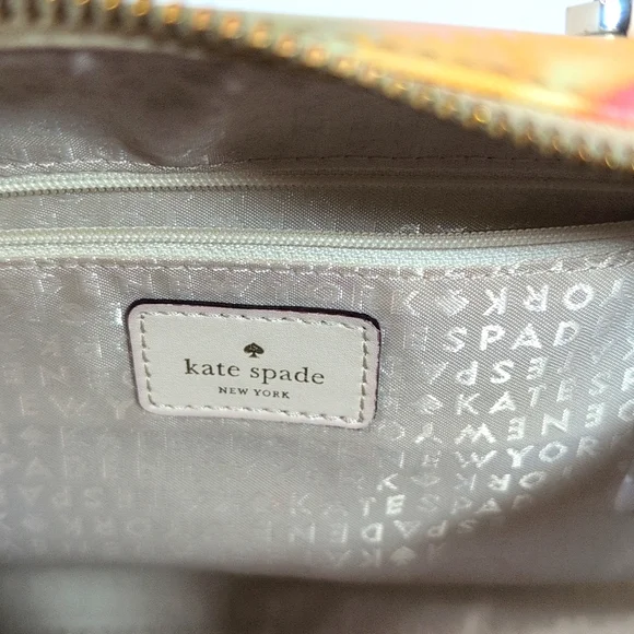 Kate Spade Grant Street Grainy Mini Cassie Giverny Floral Bag - Picture 8 of 14